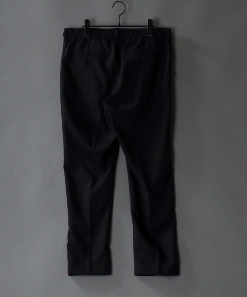 SITRY（シトリー）の「T/R loose tapered pants/ルーズ テーパード パンツ（スラックス・メンズ・モカ/グリーン/サックスブルー/ブラック/ベージュ/カーキ・M/L/XL）」の21枚目の写真