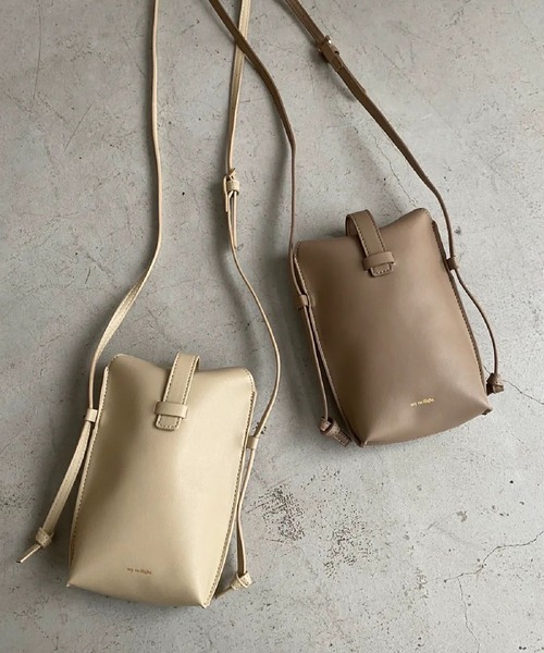 my twilight(マイトワイライト)の「mytwilightぷっくりマルチミニポシェット(ショルダーバッグ・レディース・ベージュ/アイボリー/ブラック・FREE)」の19枚目の写真