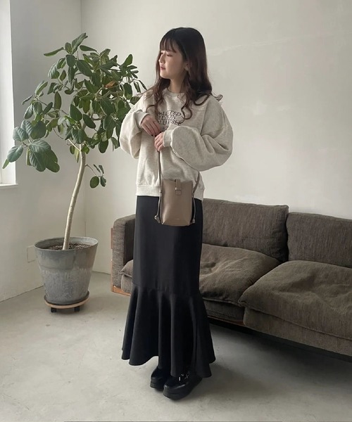 my twilight(マイトワイライト)の「mytwilightぷっくりマルチミニポシェット(ショルダーバッグ・レディース・ベージュ/アイボリー/ブラック・FREE)」の6枚目の写真