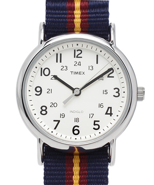TIMEX（タイメックス）の「TIMEX(タイメックス): WEEKENDER(ウィークエンダー セントラルパーク)（アナログ腕時計・メンズ・レッド/ブルー/ネイビー・ONE SIZE）」の2枚目の写真