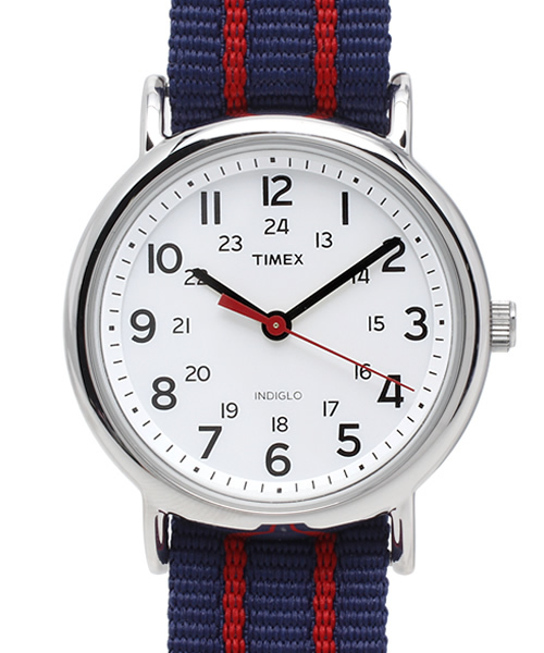 TIMEX（タイメックス）の「TIMEX(タイメックス): WEEKENDER(ウィークエンダー セントラルパーク)（アナログ腕時計・メンズ・レッド/ブルー/ネイビー・ONE SIZE）」の3枚目の写真
