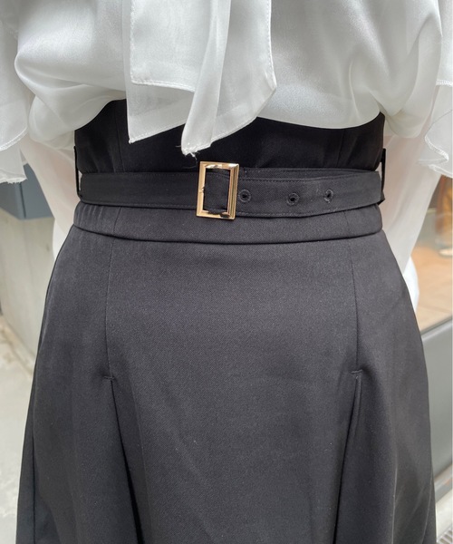 one way(ワンウェイ)の「ミディアムプリーツスカート(スカート・レディース・ブラック/ホワイト/ベージュ・FREE)」の11枚目の写真