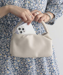 fredy emue | ワンハンドルギャザー2wayバッグ(トートバッグ)