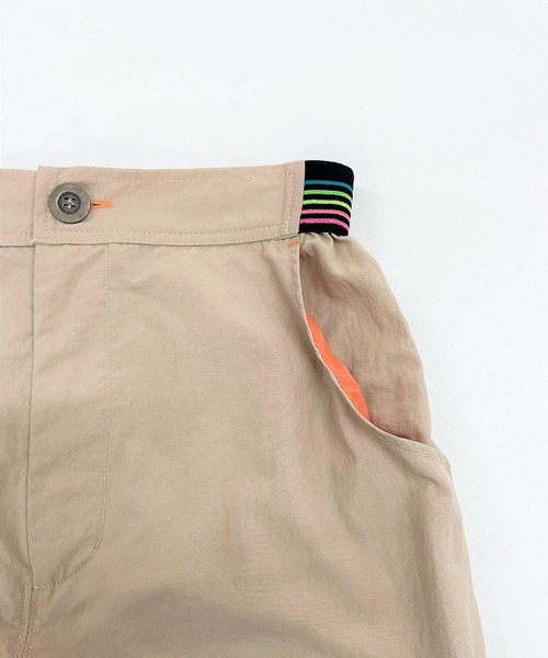 Q（キュー）の「ドロストミリタリーナロースカート（スカート・レディース・カーキ/ベージュ・MEDIUM）」の3枚目の写真