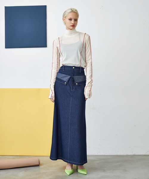 casane(カサネ)の「シアーピンタックトップス(その他トップス・レディース・ブラック/ベージュ/グリーン・FREE)」の18枚目の写真