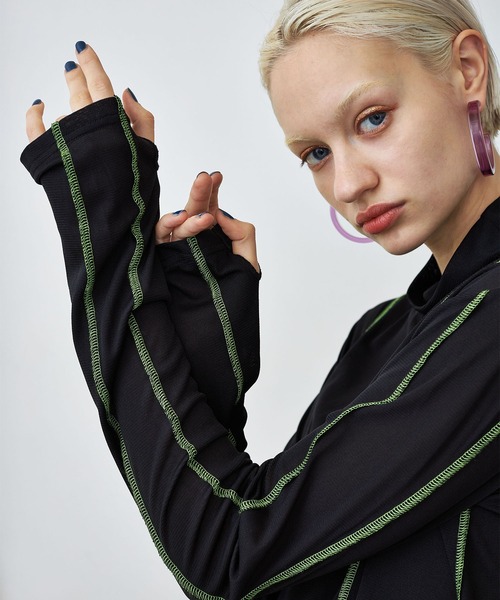 casane(カサネ)の「シアーピンタックトップス(その他トップス・レディース・ブラック/ベージュ/グリーン・FREE)」の11枚目の写真