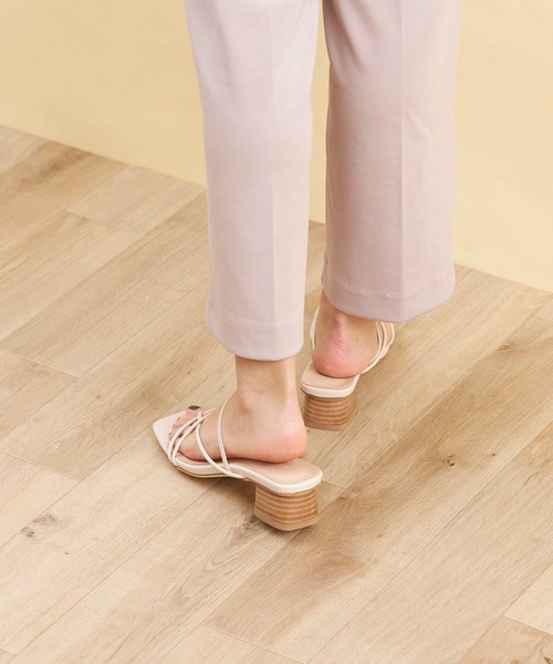 Fabby fabby（ファビィーファビィー）の「コードバックストラップサンダル（サンダル・レディース・ブラック/オフホワイト/ライトグリーン・SS/SMALL/MEDIUM/LARGE）」の13枚目の写真