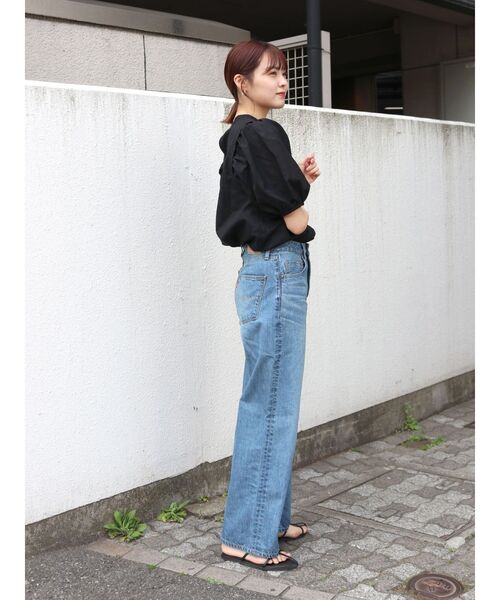 Ungrid(アングリッド)の「【WEB限定】パフスリーブブラウス(シャツ/ブラウス・レディース・オフホワイト/ブラック/オレンジ・FREE)」の17枚目の写真