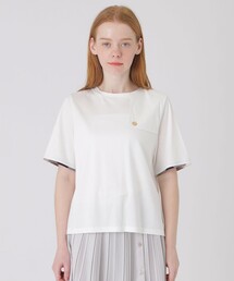 BLUE LABEL CRESTBRIDGE（ブルーレーベルクレストブリッジ）の「【Blue Lab:EZUMi】クールコットンスムースカットソー（Tシャツ/カットソー）」