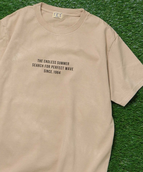 The Endless Summer（エンドレスサマー）の「TES CALIFORNIA LIFE T-SHIRT / Tシャツ（Tシャツ/カットソー・メンズ・ホワイト/サーモンピンク/ベージュ・SMALL/MEDIUM/LARGE/X-LARGE）」の8枚目の写真