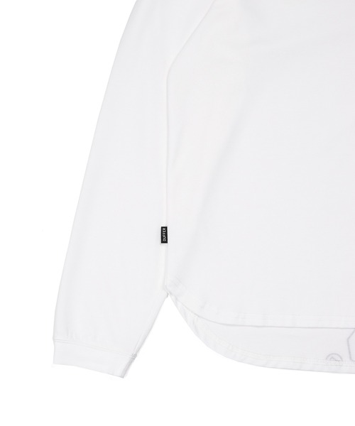 The DUFFER of ST.GEORGE(ザダファーオブセントジョージ)の「〔BLACK LABEL〕"A-PACK" L/SL MOCKNECK TEE :接触冷感 長袖モックネック Tシャツ ロンTEE(Tシャツ/カットソー・メンズ・ブラック/ホワイト・X-LARGE/LARGE/MEDIUM)」の10枚目の写真
