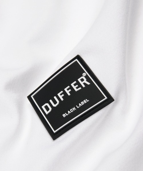 The DUFFER of ST.GEORGE(ザダファーオブセントジョージ)の「〔BLACK LABEL〕"A-PACK" L/SL MOCKNECK TEE :接触冷感 長袖モックネック Tシャツ ロンTEE(Tシャツ/カットソー・メンズ・ブラック/ホワイト・X-LARGE/LARGE/MEDIUM)」の4枚目の写真