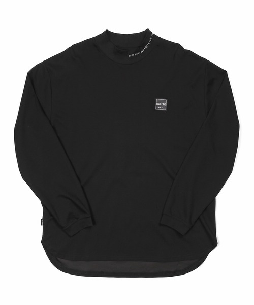 The DUFFER of ST.GEORGE(ザダファーオブセントジョージ)の「〔BLACK LABEL〕"A-PACK" L/SL MOCKNECK TEE :接触冷感 長袖モックネック Tシャツ ロンTEE(Tシャツ/カットソー・メンズ・ブラック/ホワイト・X-LARGE/LARGE/MEDIUM)」の12枚目の写真