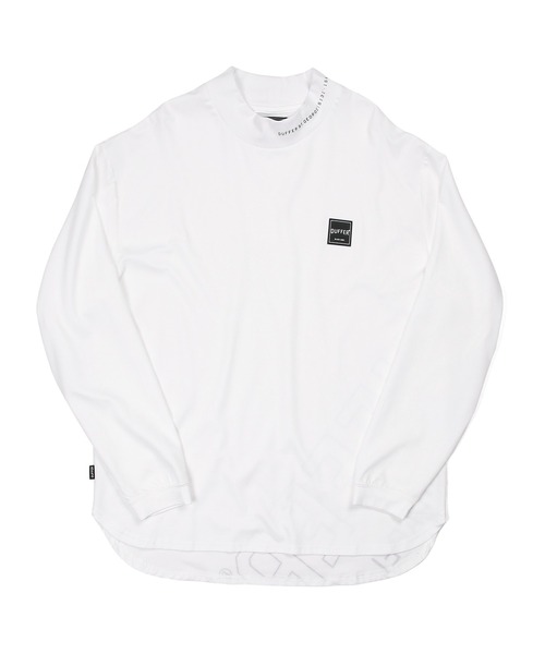 The DUFFER of ST.GEORGE(ザダファーオブセントジョージ)の「〔BLACK LABEL〕"A-PACK" L/SL MOCKNECK TEE :接触冷感 長袖モックネック Tシャツ ロンTEE(Tシャツ/カットソー・メンズ・ブラック/ホワイト・X-LARGE/LARGE/MEDIUM)」の11枚目の写真