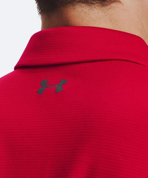 UNDER ARMOUR(アンダーアーマー)の「UAテック ポロ(ゴルフ/メンズ)(ポロシャツ・メンズ・レッド・S/M/3XL/L/XXL/XL)」の4枚目の写真
