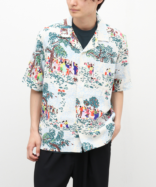 mii エクリュ リネンシャツ XL