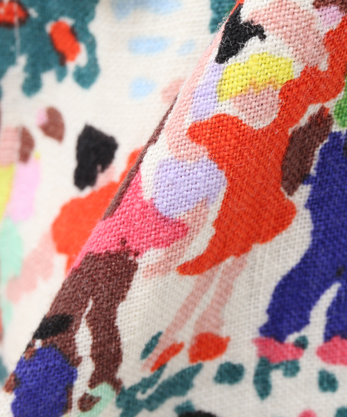 mii（ミー）の「【mii / ミイ】フェスタプリント リネンシャツ（シャツ/ブラウス・メンズ・ホワイト/ブラック・FREE）」の17枚目の写真