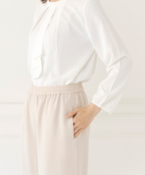 CARETTE（カレット）の「ボウタイ付きブラウス（シャツ/ブラウス・レディース・ホワイト・MEDIUM/SMALL/LARGE）」の15枚目の写真