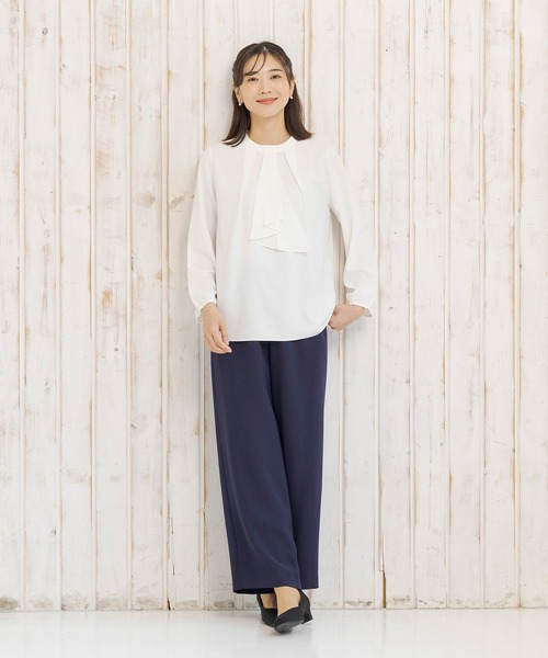 CARETTE（カレット）の「ボウタイ付きブラウス（シャツ/ブラウス・レディース・ホワイト・MEDIUM/SMALL/LARGE）」の19枚目の写真