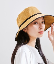 VIS | 【UVカット・抗菌防臭】ポリジュートつば広ハット(ハット)