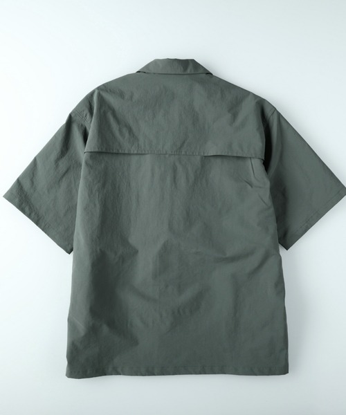 CAMP7（キャンプセブン）の「【CAMP7】ベンチレーションシャツ（シャツ/ブラウス・メンズ・ブラック/オリーブ/ベージュ/サックスブルー・L/M/XL）」の6枚目の写真