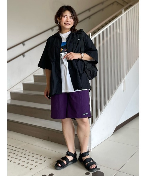 CAMP7（キャンプセブン）の「【CAMP7】ベンチレーションシャツ（シャツ/ブラウス・メンズ・ブラック/オリーブ/ベージュ/サックスブルー・L/M/XL）」の18枚目の写真