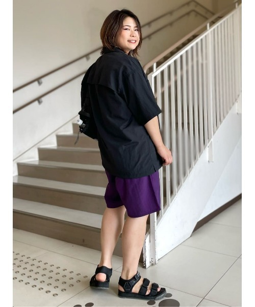 CAMP7（キャンプセブン）の「【CAMP7】ベンチレーションシャツ（シャツ/ブラウス・メンズ・ブラック/オリーブ/ベージュ/サックスブルー・L/M/XL）」の19枚目の写真