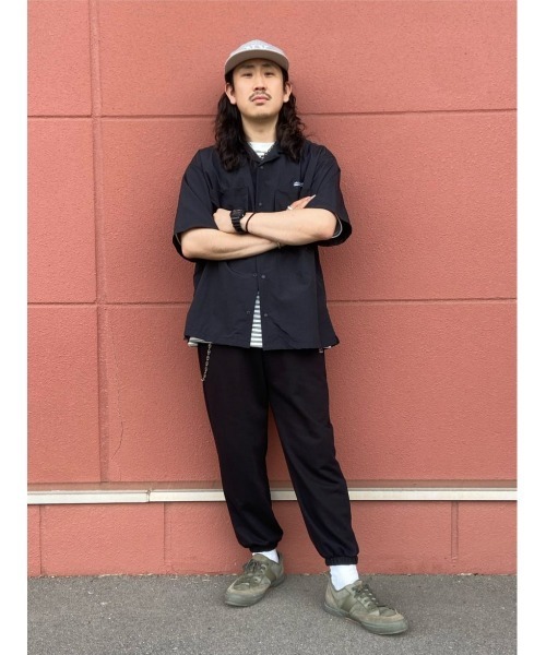 CAMP7（キャンプセブン）の「【CAMP7】ベンチレーションシャツ（シャツ/ブラウス・メンズ・ブラック/オリーブ/ベージュ/サックスブルー・L/M/XL）」の20枚目の写真