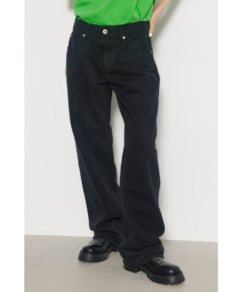 LAGUA GEM（ラグアジェム）の「STRAIGHT カラーデニム（デニムパンツ・レディース・ブラック/ベージュ/アイボリー・22inch/23inch/24inch/25inch/26inch）」の9枚目の写真