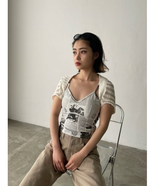 LAGUA GEM（ラグアジェム）の「STRAIGHT カラーデニム（デニムパンツ・レディース・ブラック/ベージュ/アイボリー・22inch/23inch/24inch/25inch/26inch）」の21枚目の写真