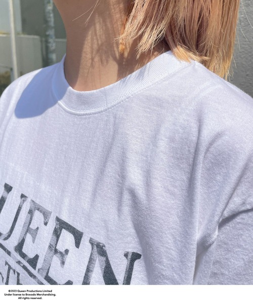 CIAOPANIC（チャオパニック）の「ヴィンテージ加工ロックTシャツ（Tシャツ/カットソー・レディース・ホワイト/ホワイト系その他/チャコールグレー/ホワイト系その他2/グレー系その他/グレー系その他2/グレー系その他3/ホワイト系その他3・FREE/LARGE）」の18枚目の写真