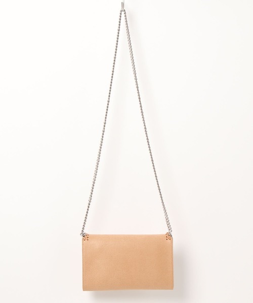 ♡Stella McCartney ベージュショルダーバッグ♡ Stella McCartney ステラマッカートニー ショルダーバッグ ロゴ S