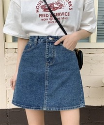 Dream garden（ドリームガーデン）の「デニム ミニスカート（デニムスカート）」