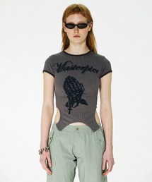 SCULPTOR（スカルプター）の「Corset Line Tee/コルセットライン