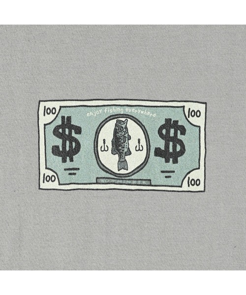 NOTHINKER(ノーシンカー)の「My Lure _long T-shirt(Tシャツ/カットソー・メンズ・グレー/ブラック・LARGE/X-LARGE/MEDIUM)」の8枚目の写真