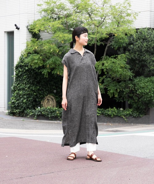 かぐれ（カグレ）の「リネンスキッパーワンピース（ワンピース）」 - WEAR