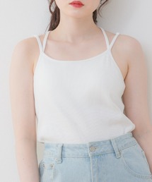 テレコカップ付キャミ