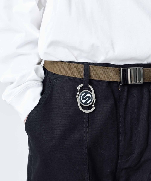 SILAS（サイラス）の「CARABINER（キーホルダー・メンズ・シルバー・ONE SIZE）」の4枚目の写真