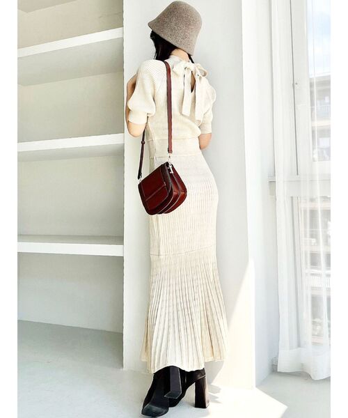 RESEXXY（リゼクシー）の「ウールミックスベルハット（ハット・レディース・ブラック/ベージュ・FREE）」の19枚目の写真