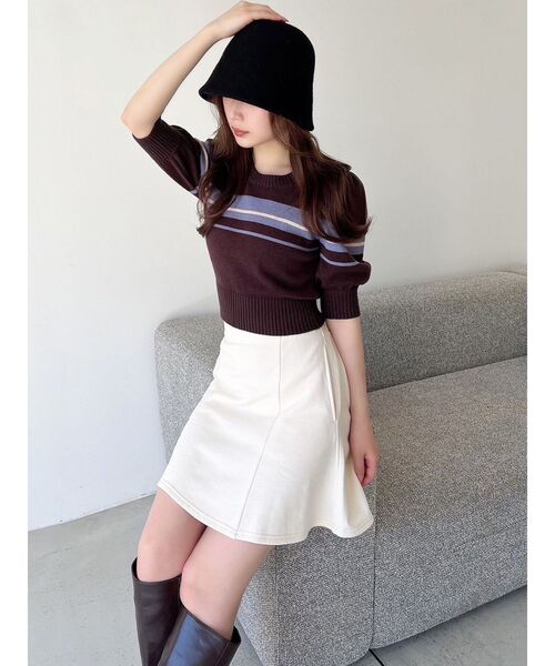 RESEXXY（リゼクシー）の「ウールミックスベルハット（ハット・レディース・ブラック/ベージュ・FREE）」の20枚目の写真