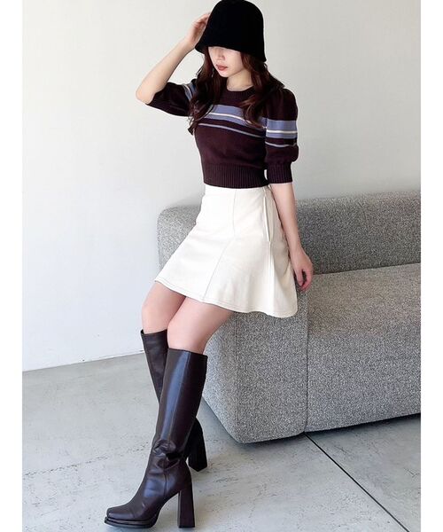 RESEXXY（リゼクシー）の「ウールミックスベルハット（ハット・レディース・ブラック/ベージュ・FREE）」の21枚目の写真