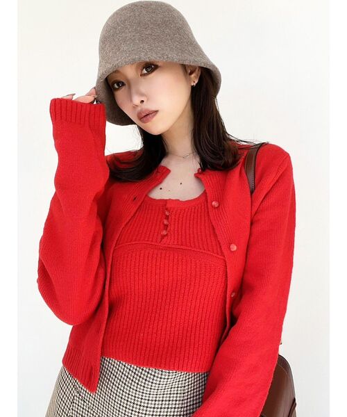 RESEXXY（リゼクシー）の「ウールミックスベルハット（ハット・レディース・ブラック/ベージュ・FREE）」の22枚目の写真