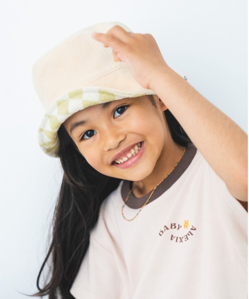セール】BABY ALEXIA Reversible Bucket Hat / Babyリバーシブル