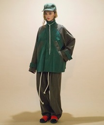 【未使用23AW my beautiful landlet ラグランブルゾン0】 ☆ SS23 / my beautiful landlet - TROPICAL CLOTH