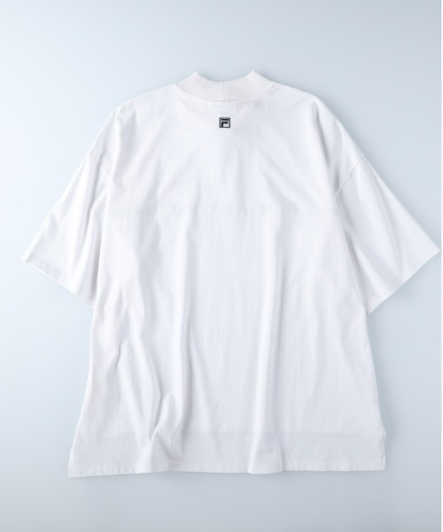 FILA（フィラ）の「【FILA】モックネックＴシャツ（Tシャツ/カットソー・レディース・ネイビー/ホワイト・L/M）」の11枚目の写真
