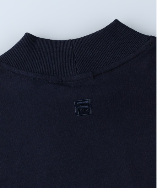 FILA（フィラ）の「【FILA】モックネックＴシャツ（Tシャツ/カットソー・レディース・ネイビー/ホワイト・L/M）」の6枚目の写真