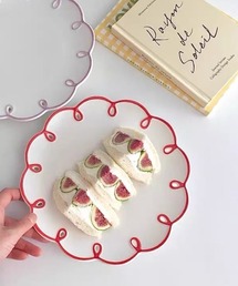 Made in I（メイドインアイ）の「レトロフリルラインプレート（食器）」
