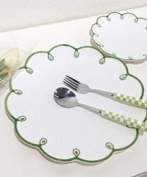 Made in I（メイドインアイ）の「レトロフリルラインプレート（食器）」