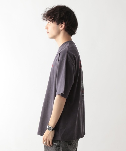 RAGEBLUE（レイジブルー）の「【焼肉きんぐ】コラボプリントTシャツ（Tシャツ/カットソー・メンズ・ブラック系その他/ブラック/オフホワイト/レッド/ライトブルー/ホワイト・MEDIUM/LARGE）」の7枚目の写真