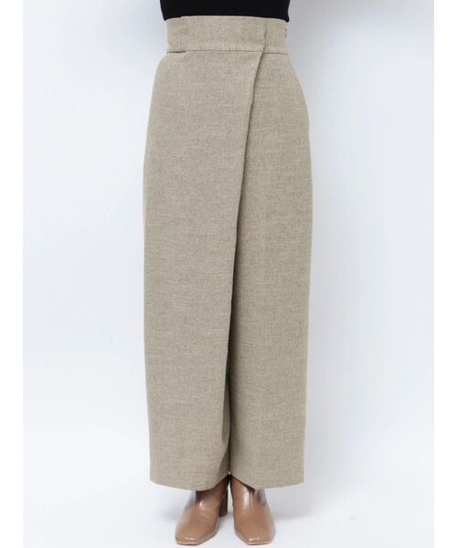 LAGUNAMOON（ラグナムーン）の「ツイードタックデザインワイドパンツ（その他パンツ・レディース・ベージュ/グレー・SMALL/MEDIUM）」の20枚目の写真